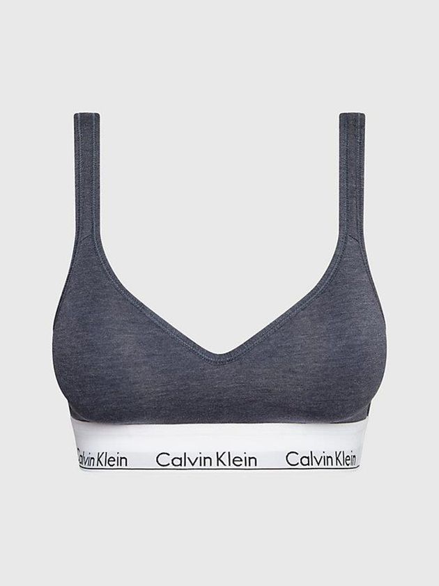 Calvin Klein USA Lift - Modern Cotton Womens Bra Blue 0814976-SE